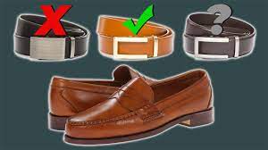 Ready to go, in a moment's notice, begin with camel! Match Your Belt And Shoes A Visual Guide Effortless Gent
