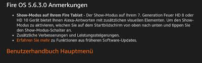 Auch ein paar richtig gute filme entstanden in dem jahrzehnt. Amazon Fire Tablets Erhalten Ab Sofort Den Show Modus