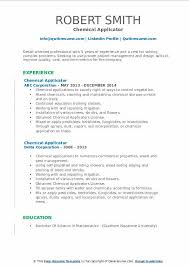 When it comes to pest control, who is financially responsible? Chemical Applicator Resume Samples Qwikresume