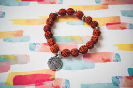 Diy Navod Naramek Pro Fanousky Basketbalu Bracelet For Basketball Fans Jewelry Crochet Necklace Diy
