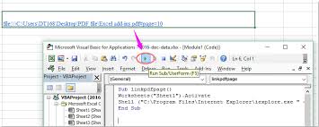 Maximize your excel experience with vba excel 2016 power programming with vba is fully updated. Wie Offne Ich Eine Bestimmte Seite Eines Pdf Dokuments Uber Einen Excel Hyperlink