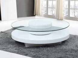 table basse ryhali plateau pivotant verre trempe mdf table basse salon maison table basse design