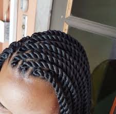 This hairstyle can help you create various unique and stunning looks that. Twist Braids Black Hair Tribe
