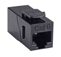 Category 6 Unshielded RJ45 (8x8) Right Angle Keystone Coupler