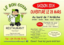 Durant vos vacances, pratiquez différents loisirs autour de vallon pont d'arc, et dégustez les spécialités culinaires populaires des cévennes et de la vallée du rhône. Restaurant Le Bon Coin Saint Just D Ardeche 320 Chemin Du Pont Casse Critiques De Restaurant