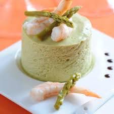 Bavarois Aux Asperges Et Aux Crevettes Recette Entree Froide Recette Entree Gastronomique