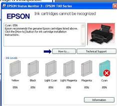 Scopri come puoi ottenere il giusto supporto per il tuo prodotto epson. Solved My Epson T60 Printer Cannot Detect Ink Cartridge How Can I Fixya