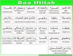 Doa iftitah dibaca sebanyak satu kali setiap melakukan sholat, baik pada. Doa Iftitah Dan Artinya Perkata Lengkap Maz Ipin