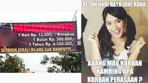 Setelah sindiran berhasil terucap, setidaknya hati akan lebih lega. 7 Meme Hewan Kurban Idul Adha 2018 Sindir Yang Mampu Kurban Tapi Tak Mau Tribunnews Com Mobile