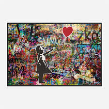 We did not find results for: Girl With Balloon Graffiti Wall Art