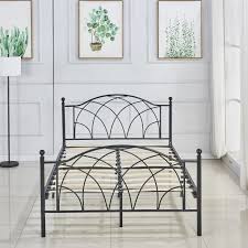 A heavy duty bed accessory, this metal headboard/footboard bed frame enables you to bolt on a headboard and/or footboard. Adjust Metal Bed Frame With Headboard Footboard Brackets Twin Full Queen King Buy Cheap Metal Queen Bed Frame Single Metal Bed Frame Metal Folding Bed Frame Product On Alibaba Com