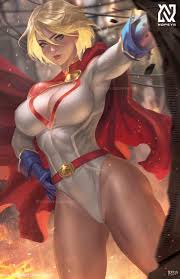 Fan Art] Power Girl (Original and Injustice variants) by NOPEYS : r/DCcomics