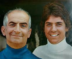Louis De Funes Et Olivier De Funes Son Fils Louis De Funes Actrice Actrice Francaise