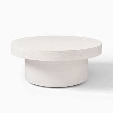 So they will be the best choice for the families with small children. Round Pedestal Coffee Table Winterwood West Elm Havenly