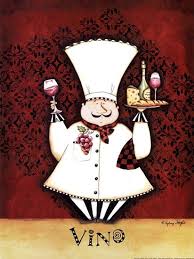 Chef Vino Fine Art Print By Sydney Wright At Coffeedecor Com Art Prints Wine Art Art
