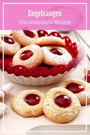 Engelsaugen Rezept In 2020 Kekse Backen Rezept Weihnachtskekse Backen Und Platzchen Backen Rezepte