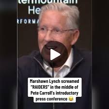 Marshawn Lynch Welcomes Pete Carroll to the Raiders