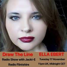 Stream #127 Draw The Line Radio Show 17-11-2020 with guest mix 2nd hr by Ella  Ebert aka LME$ Productions by Jacki-E