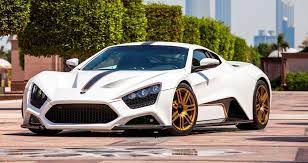 White Zenvo St1 Custom Gold Rims Auto-otaku Super Cars Cheap Sports Cars Used Suv