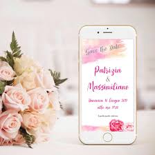 Save The Date Invito Digitale Per Il Vostro Matrimonio Per Ricordarlo Ad Amici E Parenti Con Un Semplice Messaggio Su W Matrimonio Semplice Matrimonio Inviti