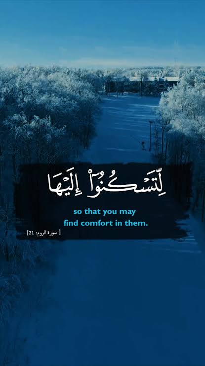 آيات الزواج والسكن في القرآن الكريم