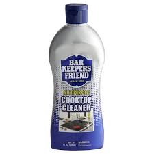 The active ingredient is natural and organic citric acid. Bar Keepers Friend Cooktop Cleaner 13 Oz Bottle