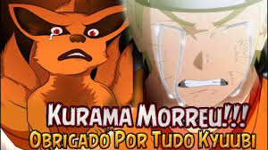 Naruto e kurama amv homenagem sad edit lonely. Kurama Morreu Obrigado Por Tudo Kyuubi Boruto Cap 55 Youtube