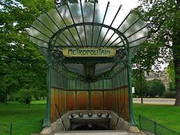 Entrance To Porte Dauphine Metro Station In Paris Designed By Famous Art Nouveau Artist Hector Guim Paris Metro Stations Parisian Architecture Paris Metro