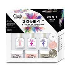 Color Club Seren Dip Ity Dip Powder Nail Art Starter Kit Ooh La La Classic French Colors Walmart Com Dip Powder Nails Dipped Nails Nail Kit
