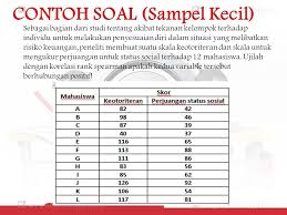 Pearson's product moment correlation coefficient, or pearson's r was developed by karl pearson (1948) from a related idea introduced by sir francis galton in the late 1800's. Contoh Soal Korelasi