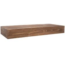Bring modern utility to your home with floating shelves. Walnut Floating Wood Wall Shelf Shefinds