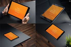 Download Free Five Ipad Air 2 Mockups Photoshop Mockup Free Ipad Ipad Air PSD Mockup Templates
