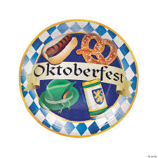 What to wear for oktoberfest. Oktoberfest Party Paper Dinner Plates 8 Ct Oriental Trading