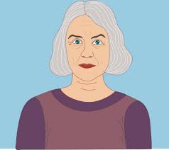 Royalty free 3d model cartoon old woman norig for download as ma, obj, and fbx on turbosquid: Old Woman Portrait Painting Colored Cartoon Character Free Vector In Adobe Illustrator Ai Ai Format Encapsulated Postscript Eps Eps Format Format For Free Download 727 73kb