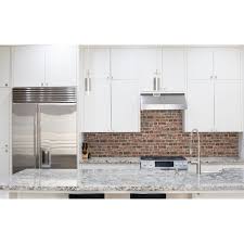 nextwall distressed red brick peel and