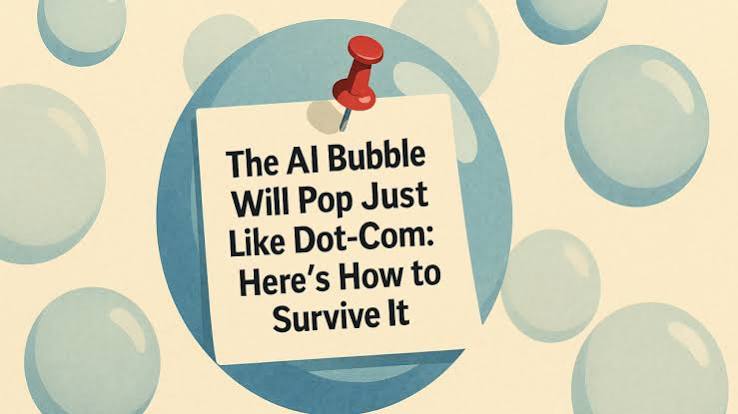 The AI Bubble Will Pop Just Like Dot-Com: Here's How to Survive It