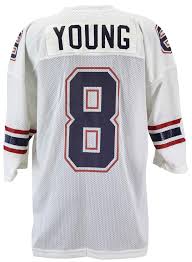 Amazon.com: Steve Young 1985 Los Angeles Express USFL Game Worn Jersey  Graded A10! MEARS : Sports & Outdoors