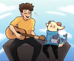 Wilbursoot And Jschlatt In 2020 Minecraft Fan Art Dream Team First Animation