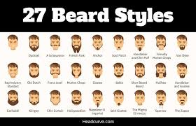 27 most popular types of beards