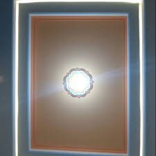 Panel plafon minimalis berwarna putih: Desain Plafon Gypsum Dekorasi Atap Plapon Interior Minimalis Shopee Indonesia