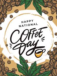 Beans Cup National Coffee Day Card Birthday Greeting Cards By Davia In 2020 National Coffee Day National Cards
