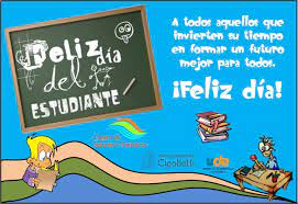 Con profundo dolor e impotencia nos despedimos de emmanuel, estudiante y compañero de primer semestre sección a. Dia Del Estudiante Feliz Dia Del Estudiante Dia Del Estudiante Dia Del Alumno