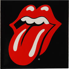 classic tongue magnet rolling stones logo rolling stones stone painting