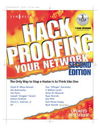 No chances of getting banned. Hack Proofing Your Network Second Edition X Manualzz