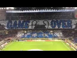 Inter beat juventus in the derby d'italia to move level on points with city rivals ac milan at the top of serie a. Inter Juventus 27 4 19 Coreografia Curva Nord Milano Youtube