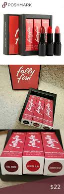 Download 2 20 Folly Fire Lipstick Trio Lipstick Fire Makeup Lipstick Shades