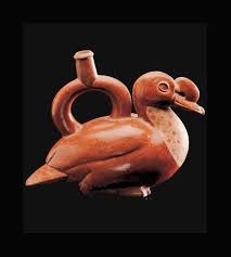 Moche Ceramic Duck Vessel Ca 300 Ad 500 Ad Moche Culture Peruvian Art Ancient Art