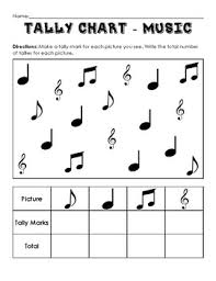 Tally Chart Music