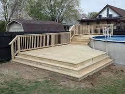 Pin By Clevenger Home Improvements On Decks And More Outdoor Living Above Ground Pool Landscaping In Ground Pools Backyard Pool