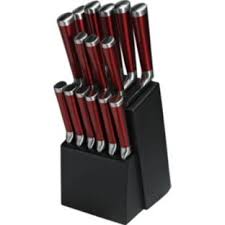 Premier 15 Piece Translucent Knife Set From Argos 39 99 Knife Block Set Knife Sets Mugs Set
